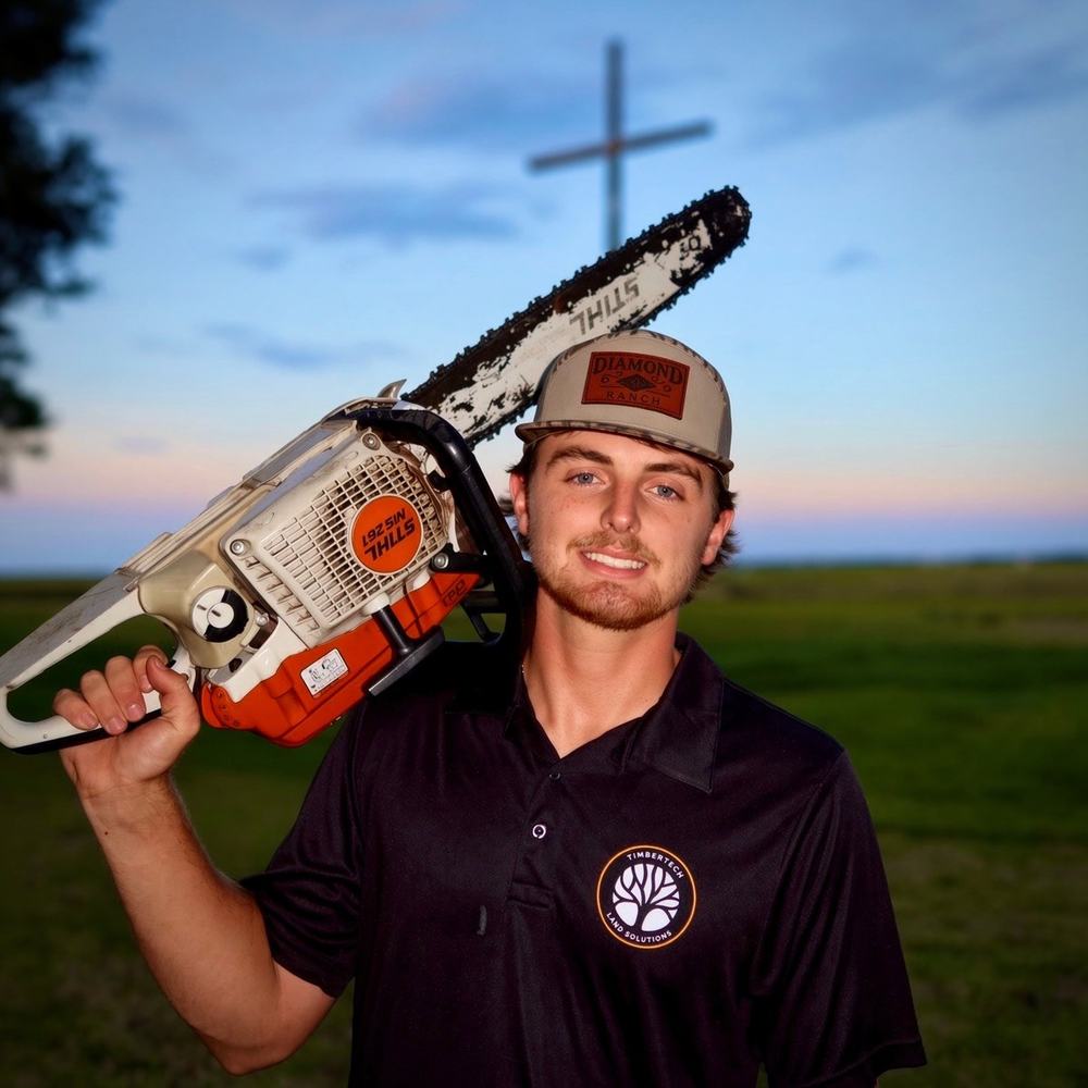 Cooper Wagner, founder of TimberTech Land Solutions
